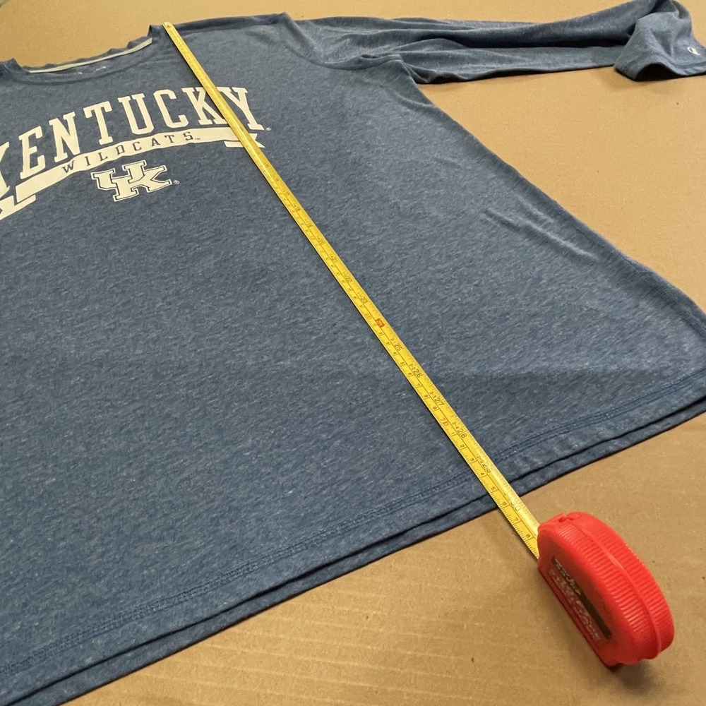 Champion 2XL Kentucky Wildcats Long Sleeve T-Shirt Cotton/Polyester‎ Blend - Picture 13 of 15